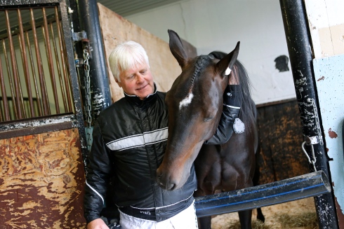 Jerry Riordan och Aetos Kronos. Foto av Maria Holmén/TR Bild